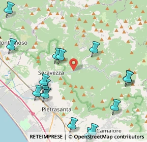 Mappa Via Zarra, 55047 Seravezza LU, Italia (5.66313)