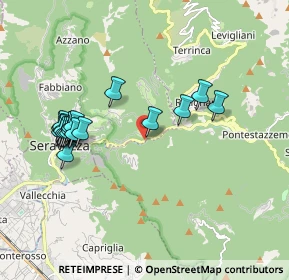 Mappa Via Zarra 320 Località Argentiera, 55047 Seravezza LU, Italia (1.979)