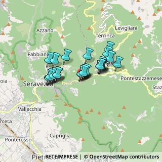 Mappa Via Zarra 320 Località Argentiera, 55047 Seravezza LU, Italia (1.21429)