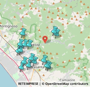 Mappa Via Zarra 320 Località Argentiera, 55047 Seravezza LU, Italia (4.43)