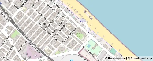 Mappa Riccione