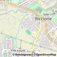 Mapa Riccione