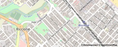 Mappa Riccione