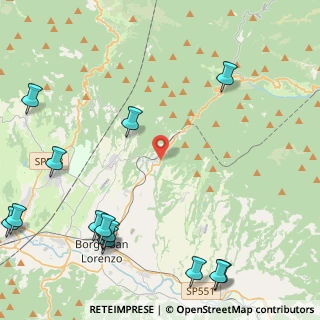 Mappa Viale Fratelli Rosselli, 50032 Borgo San Lorenzo FI, Italia (6.57857)