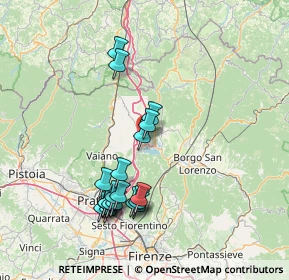 Mappa Via Giuseppe di Vittorio, 50031 Barberino di Mugello FI, Italia (15.4085)