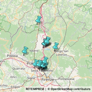 Mappa Via Bruno Buozzi, 50031 Barberino di Mugello FI, Italia (13.8155)