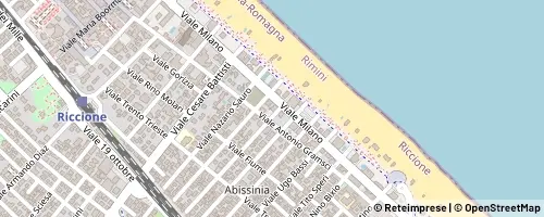 Mappa Riccione