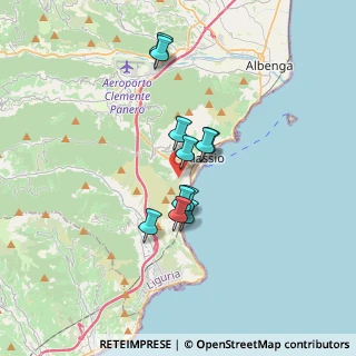 Mappa Str. Consorzile Simone Salada, 17021 Alassio SV, Italia (2.60727)