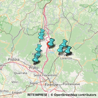 Mappa Via del Tabernacolo, 50031 Barberino di Mugello FI, Italia (10.27)
