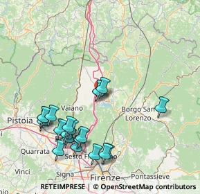 Mappa Via del Tabernacolo, 50031 Barberino di Mugello FI, Italia (17.428)