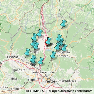 Mappa Angolo, 50031 Barberino di Mugello FI, Italia (10.214)