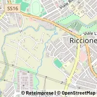 Mapa Riccione