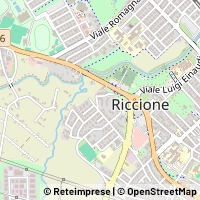 地图 Riccione