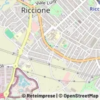 Kaart Riccione