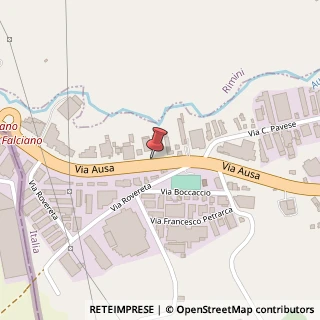 Mappa Via Ausa, 150, 47853 Coriano, Rimini (Emilia Romagna)