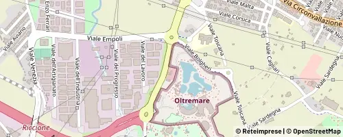 Mappa Riccione
