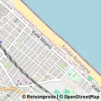 Kaart Riccione