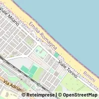 Kaart Riccione
