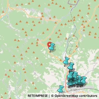 Mappa Via di Ciriceto, 51100 Cireglio PT, Italia (6.895)