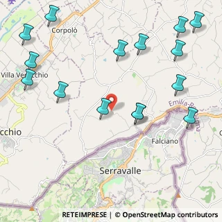 Mappa Via Consorziale, 47923 Rimini RN, Italia (2.80533)