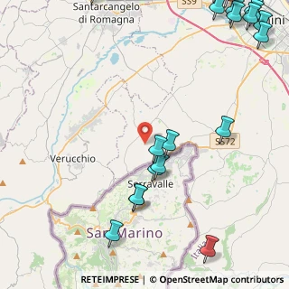 Mappa Via Consorziale, 47923 Rimini RN, Italia (6.836)