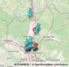 Mappa Via Camoggiano, 50031 Barberino di Mugello FI, Italia (14.4485)