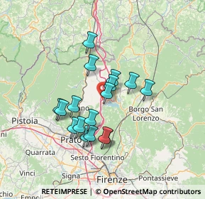 Mappa Via Camoggiano, 50031 Barberino di Mugello FI, Italia (11.60706)