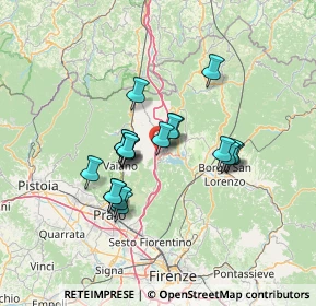 Mappa Via Camoggiano, 50031 Barberino di Mugello FI, Italia (10.78053)