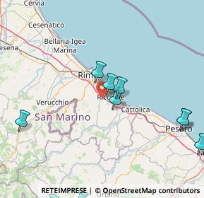 Mappa Viale Mandello, 47838 Riccione RN, Italia (31.08786)