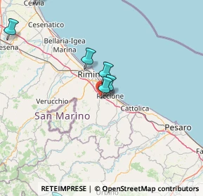 Mappa Viale Mandello, 47838 Riccione RN, Italia (37.06467)