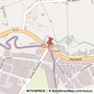 Mappa Superstrada San Marino, 7, 47853 Coriano, Rimini (Emilia Romagna)