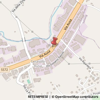 Mappa Via Ausa,  54, 47853 Coriano, Rimini (Emilia Romagna)