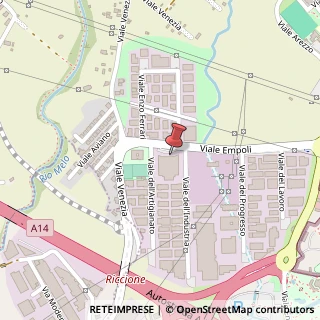 Mappa Viale Empoli 29/31, C/o, 47838 Riccione, Rimini (Emilia Romagna)