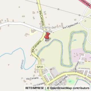 Mappa Via Coriano, 342 E/F/G, 47924 Rimini, Rimini (Emilia Romagna)