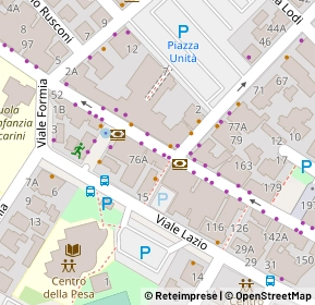 Mappa Viale Armando Diaz, 47853 Riccione RN, Italia (0)