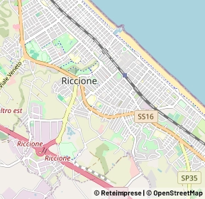 Mappa Piazza Matteotti, 47843 Riccione RN, Italia (0.7825)