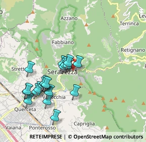 Mappa Via G. Lombardi, 55047 Seravezza LU, Italia (1.8695)