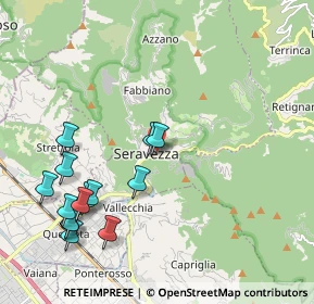 Mappa Via Roosevelt Theodore, 55047 Seravezza LU, Italia (2.38714)