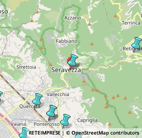 Mappa Via Roosevelt Theodore, 55047 Seravezza LU, Italia (3.64364)