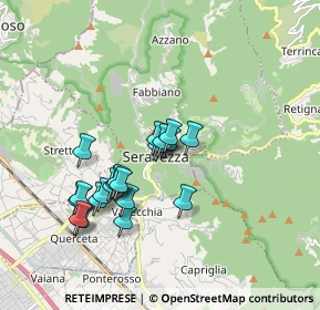 Mappa Via Berti, 55047 Seravezza LU, Italia (1.57)