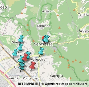 Mappa Via Berti, 55047 Seravezza LU, Italia (2.275)