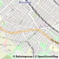 Map Riccione