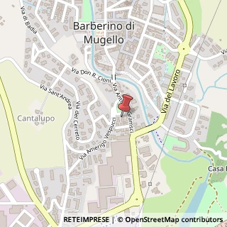 Mappa Viale Antonio Gramsci, 35, 50031 Barberino di Mugello, Firenze (Toscana)