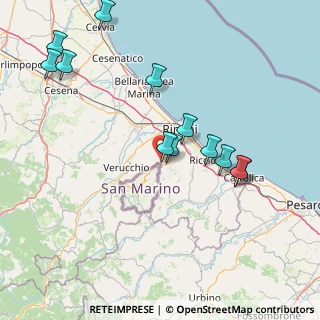 Mappa Via Pizzolo, 47923 Rimini RN, Italia (16.96417)