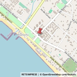 Mappa Piazza Ronchi, 3, 54100 Massa, Massa-Carrara (Toscana)