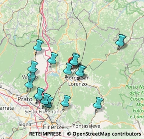 Mappa Via Giovanni Boccaccio, 50038 Scarperia e San Piero FI, Italia (14.9075)