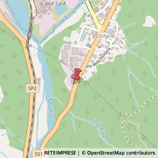 Mappa Via del Brennero, 55023 Borgo a Mozzano, Lucca (Toscana)