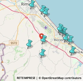 Mappa SP31, 47924 Osteria del Fiume RN, Italia (4.17917)