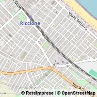 Mapa Riccione