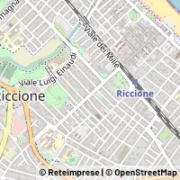 Mapa Riccione